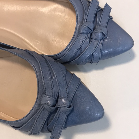 Nine West Baby Blue Flats - Picture 2 of 8